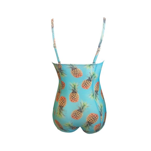 One Piece Pineapple Swim suit - Picture 4 of 6